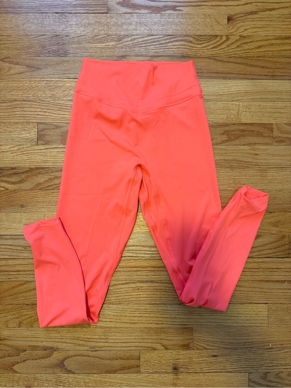 Women's High-Rise Coral Athletic Leggings